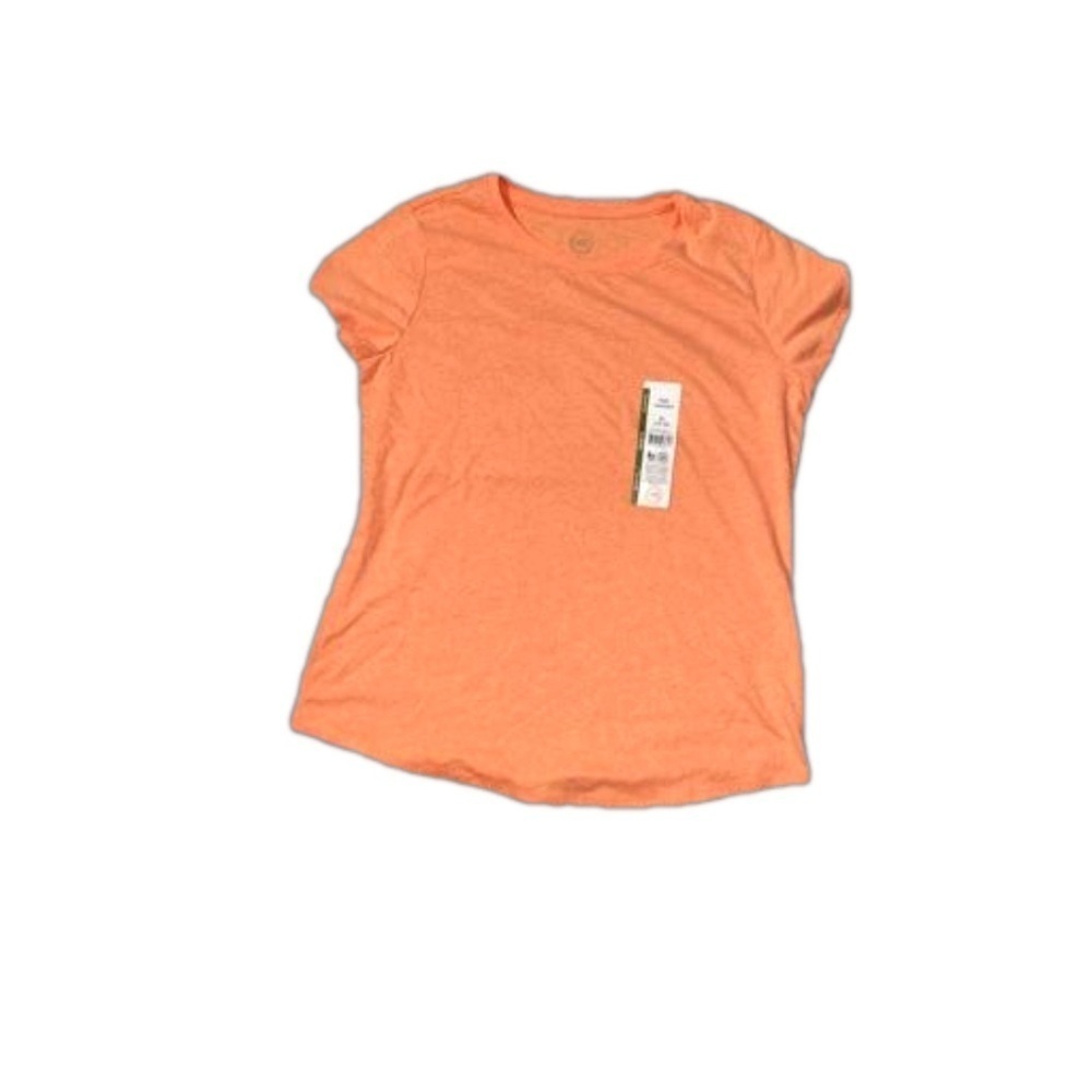 NWOT Wonder Nation Fade Resistant Peach SS Kid Tough Tee Cap Sleeve Size XL